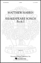 Shakespeare Songs No. 1 SATB Choral Score cover